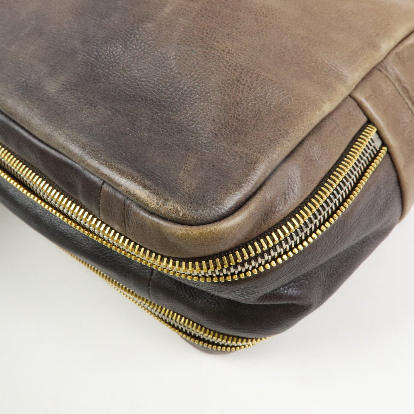 Prada Logo Leather 2Way Bag Hand Bag Shoulder Bag Brown BL0472【Pre-order】