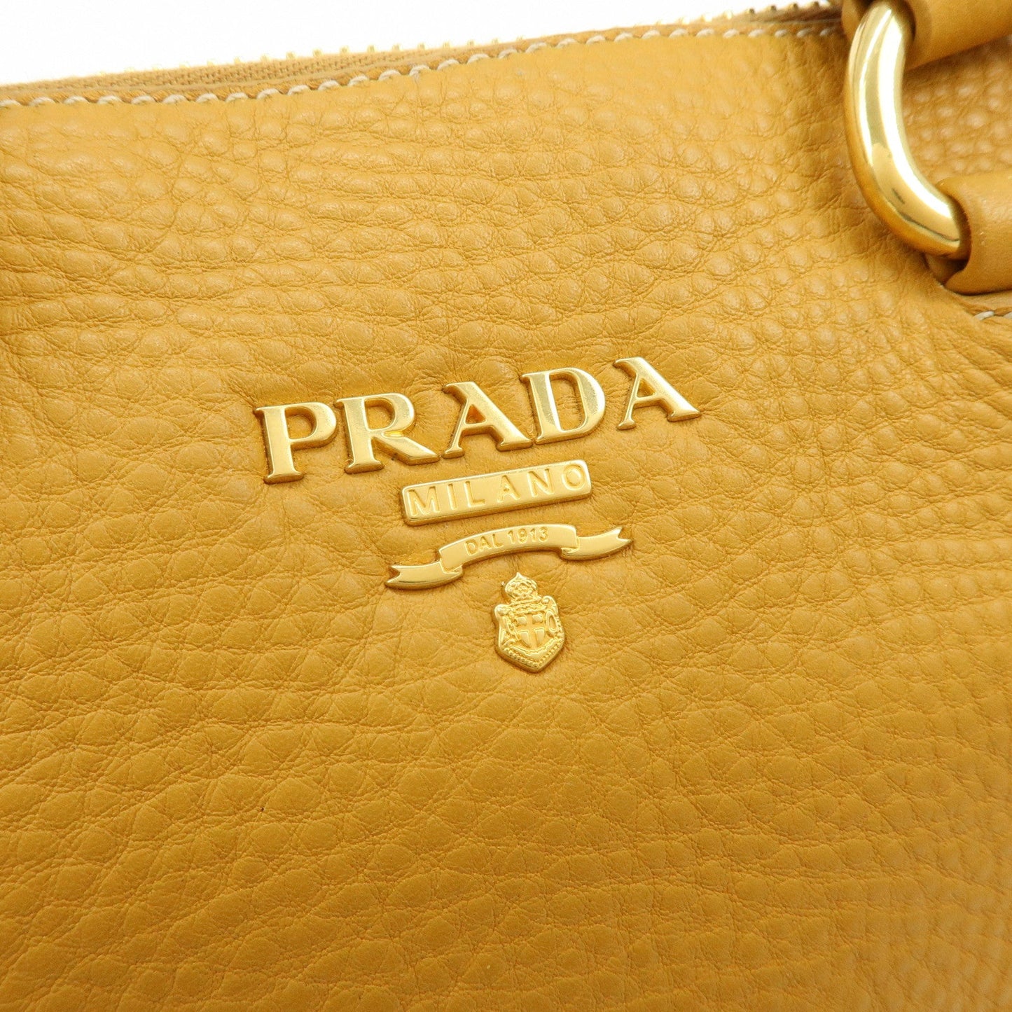 Prada Triangle Logo Leather 2Way Bag Hand Bag Shoulder Bag BL0778【Pre-order】