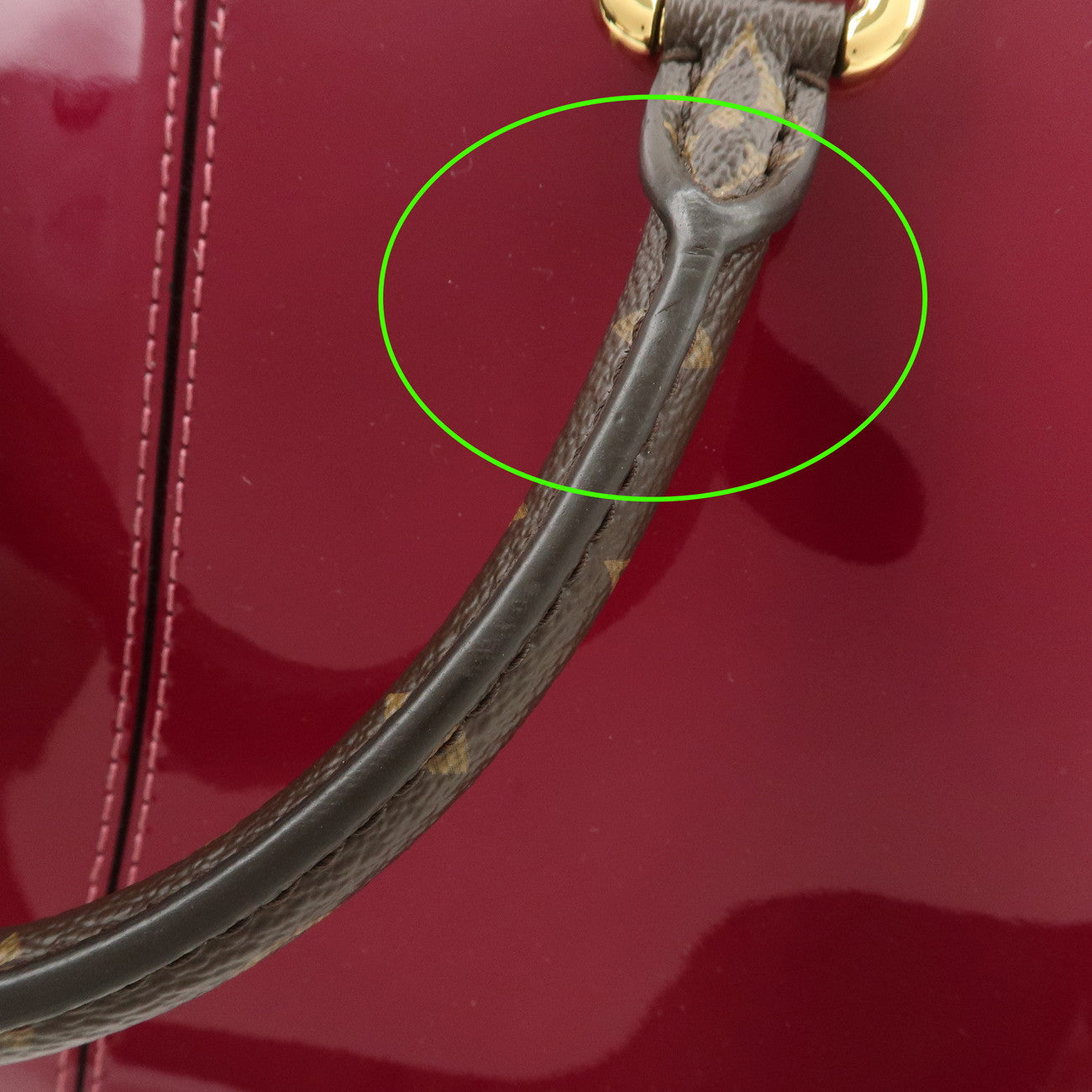 Louis Vuitton Vernis Monogram Tote Miroir 2Way Bag Magenta M54640【Pre-order】