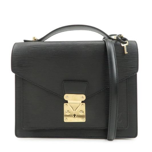 Louis Vuitton Epi Monceau 2Way Shoulder Bag Hand Bag Noir M52122【Pre-order】