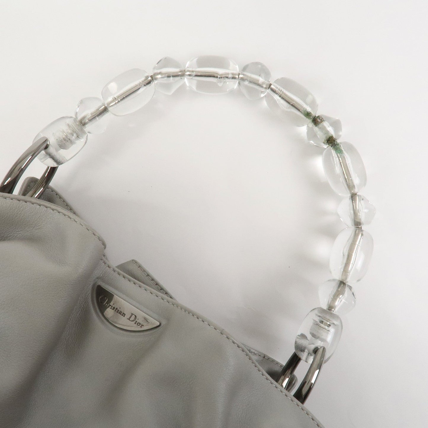 Christian Dior Maris Pearl Leather Hand Bag【Pre-order】