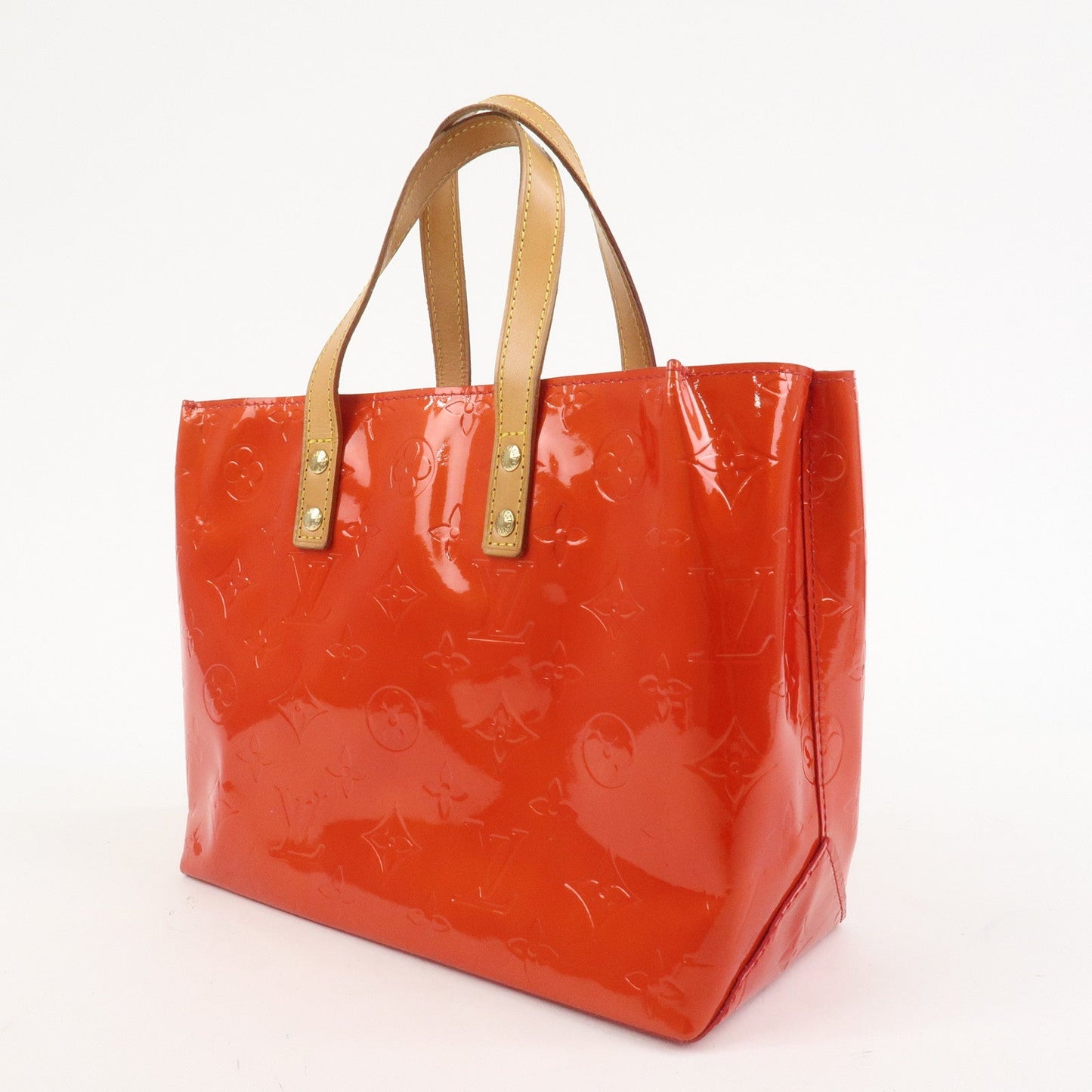 Louis Vuitton Monogram Vernis Lead PM Hand Bag Rouge M91088【Pre-order】