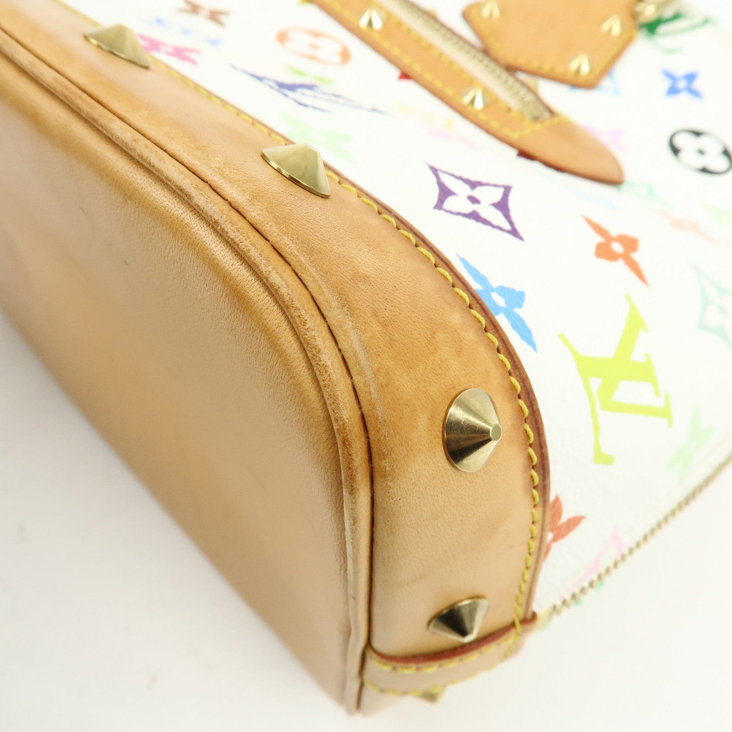 Louis Vuitton Monogram Multicolor Alma PM Hand Bag Blanc M92647【Pre-order】