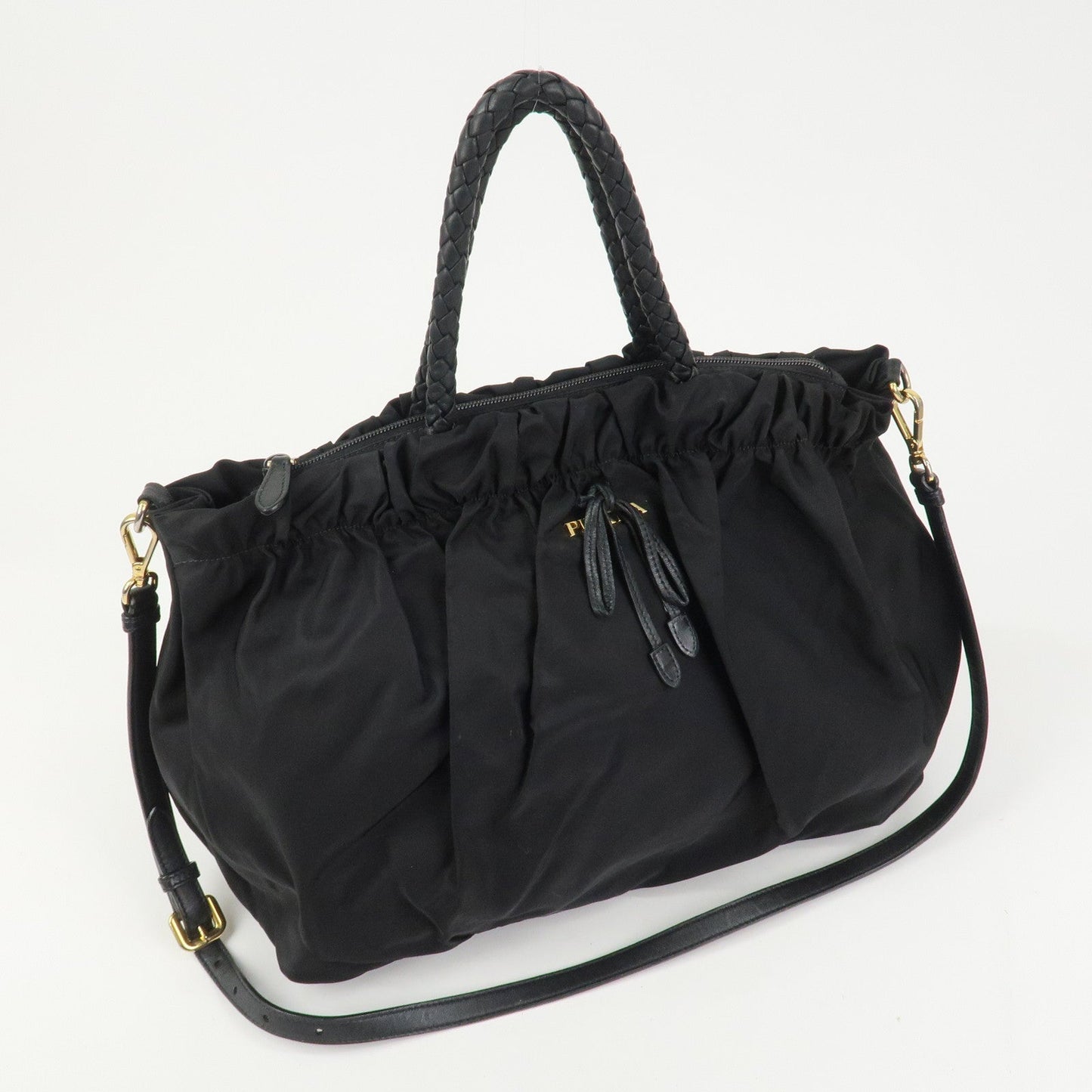 Prada Tessuto Nylon Leather 2Way Bag Tote Bag Shoulder Bag BN1845【Pre-order】