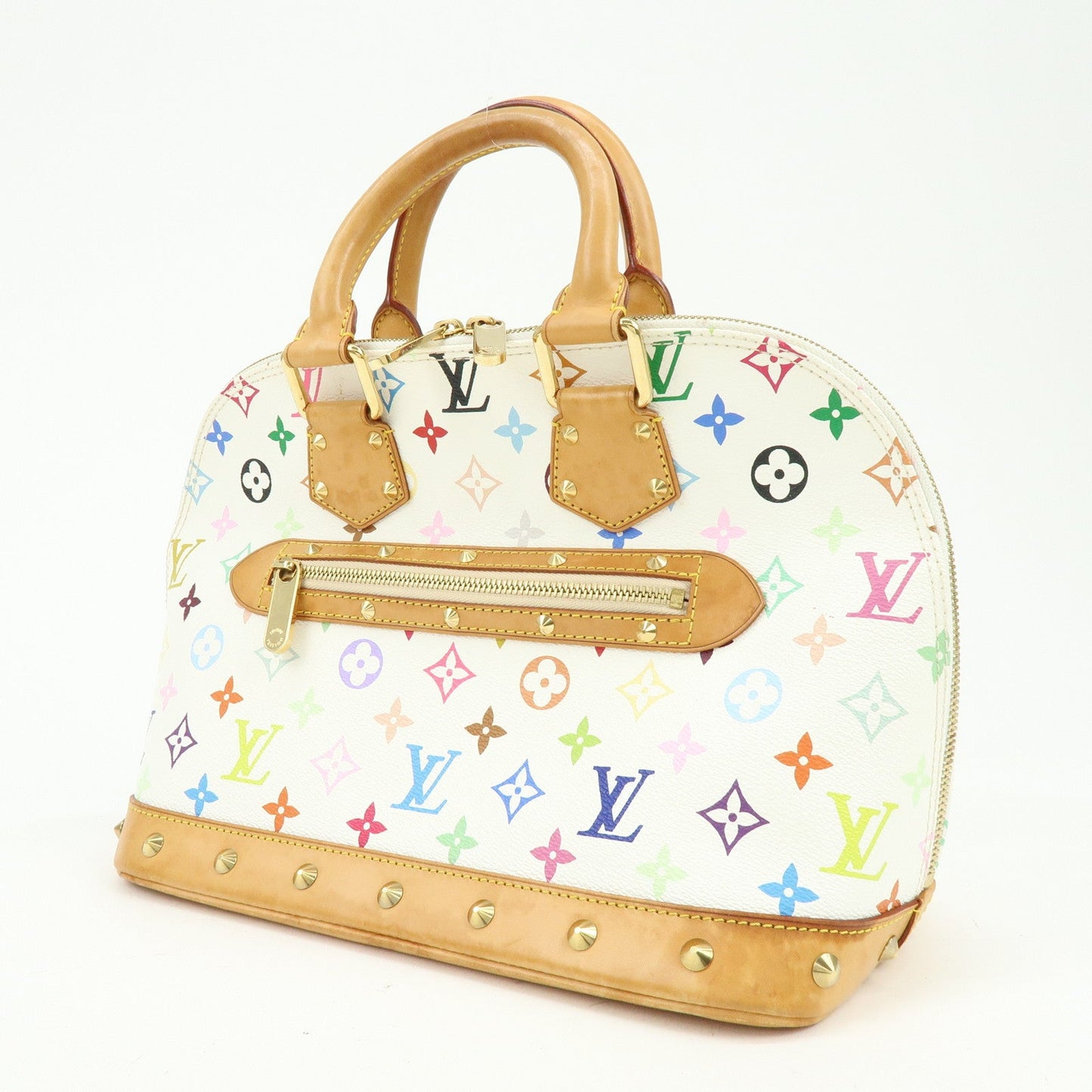 Louis Vuitton Monogram Multicolor Alma PM Hand Bag Blanc M92647【Pre-order】