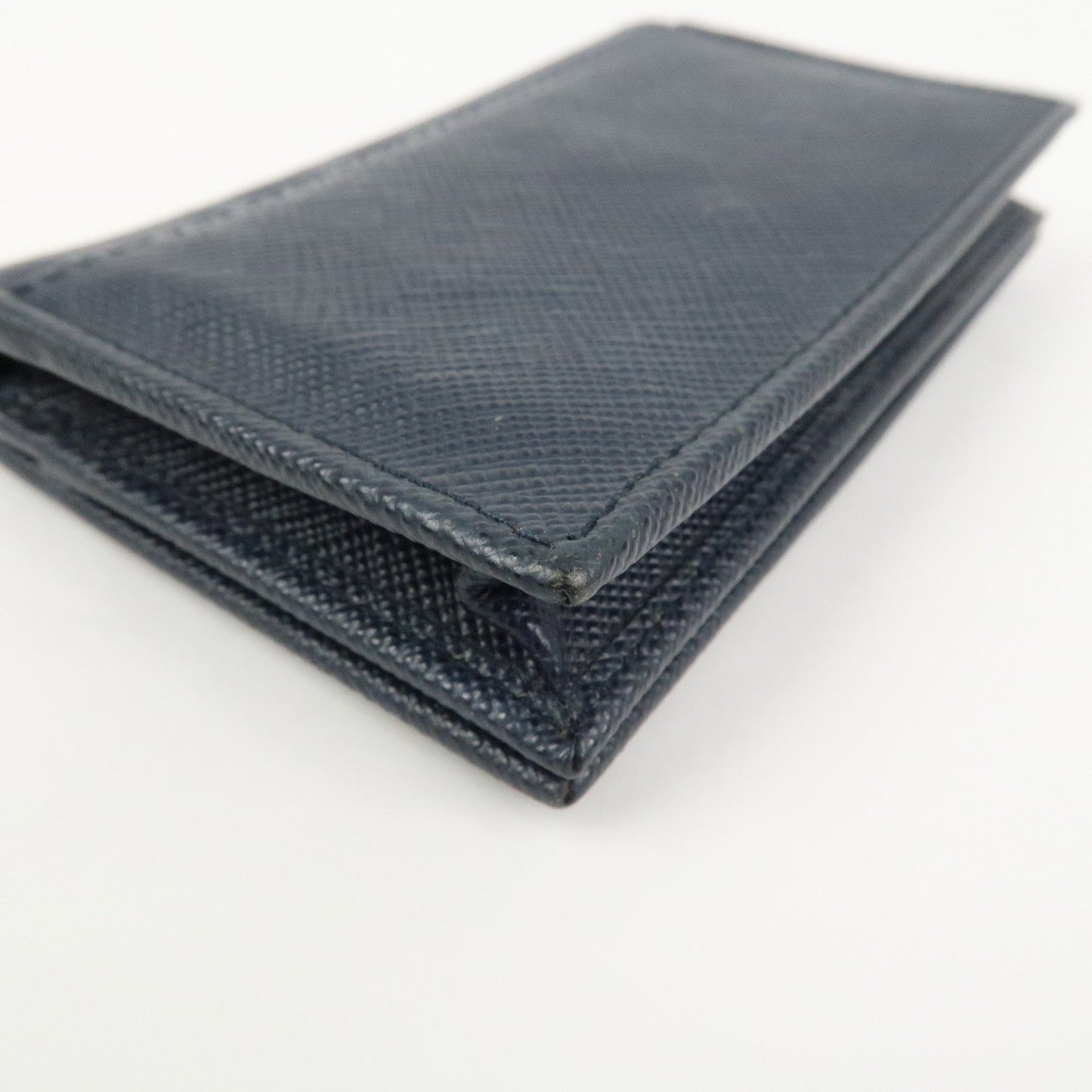 Prada Saffiano Leather Card Case Card Holder Navy 2MC122【Pre-order】