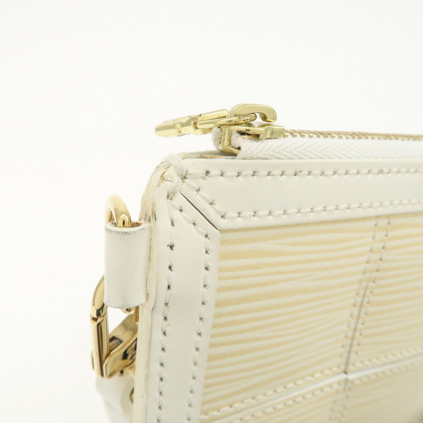 Louis Vuitton Epi Stretch Delmonico Hand Bag Purse Ivory【Pre-order】