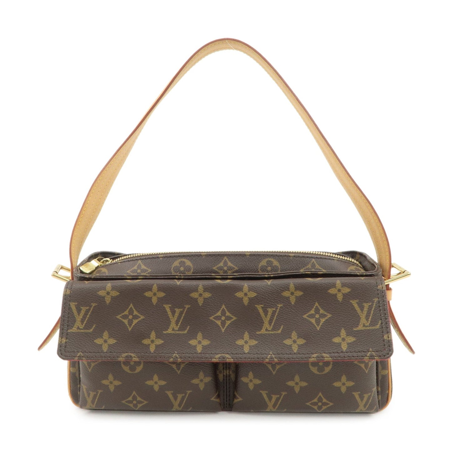Louis Vuitton Monogram Viva Cite Shoulder Bag Hand Bag Brown M51164【Pre-order】