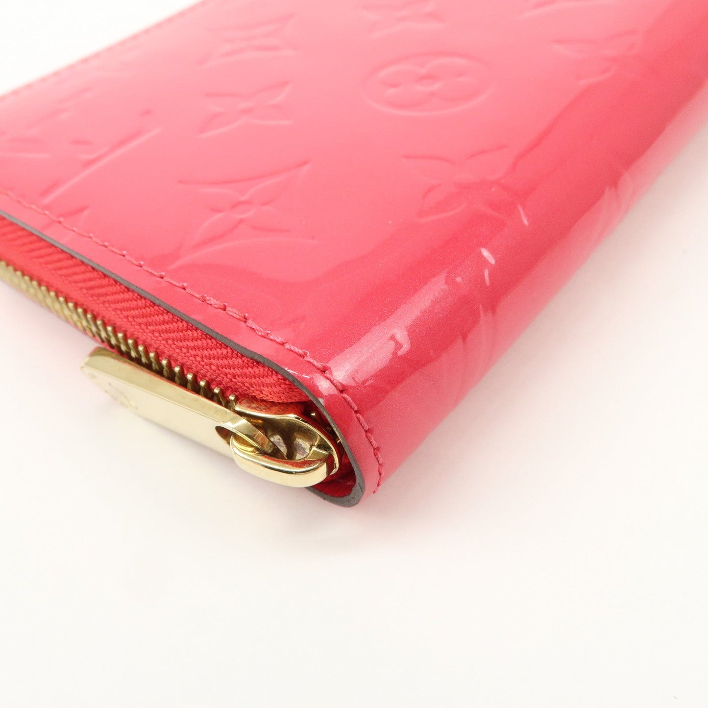 Louis Vuitton Monogram Vernis Round Zippy Wallet Hot Pink M93058【Pre-order】