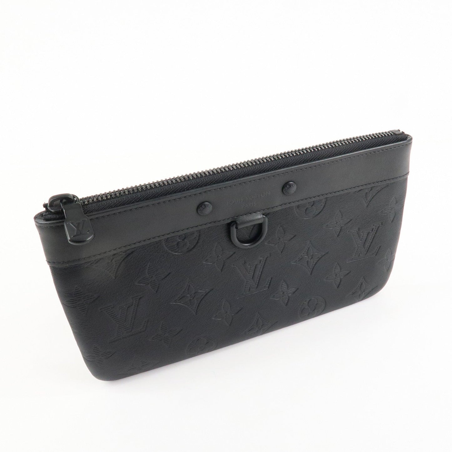 Louis Vuitton Monogram Shadow Pochette Discovery PM Black M44335【Pre-order】