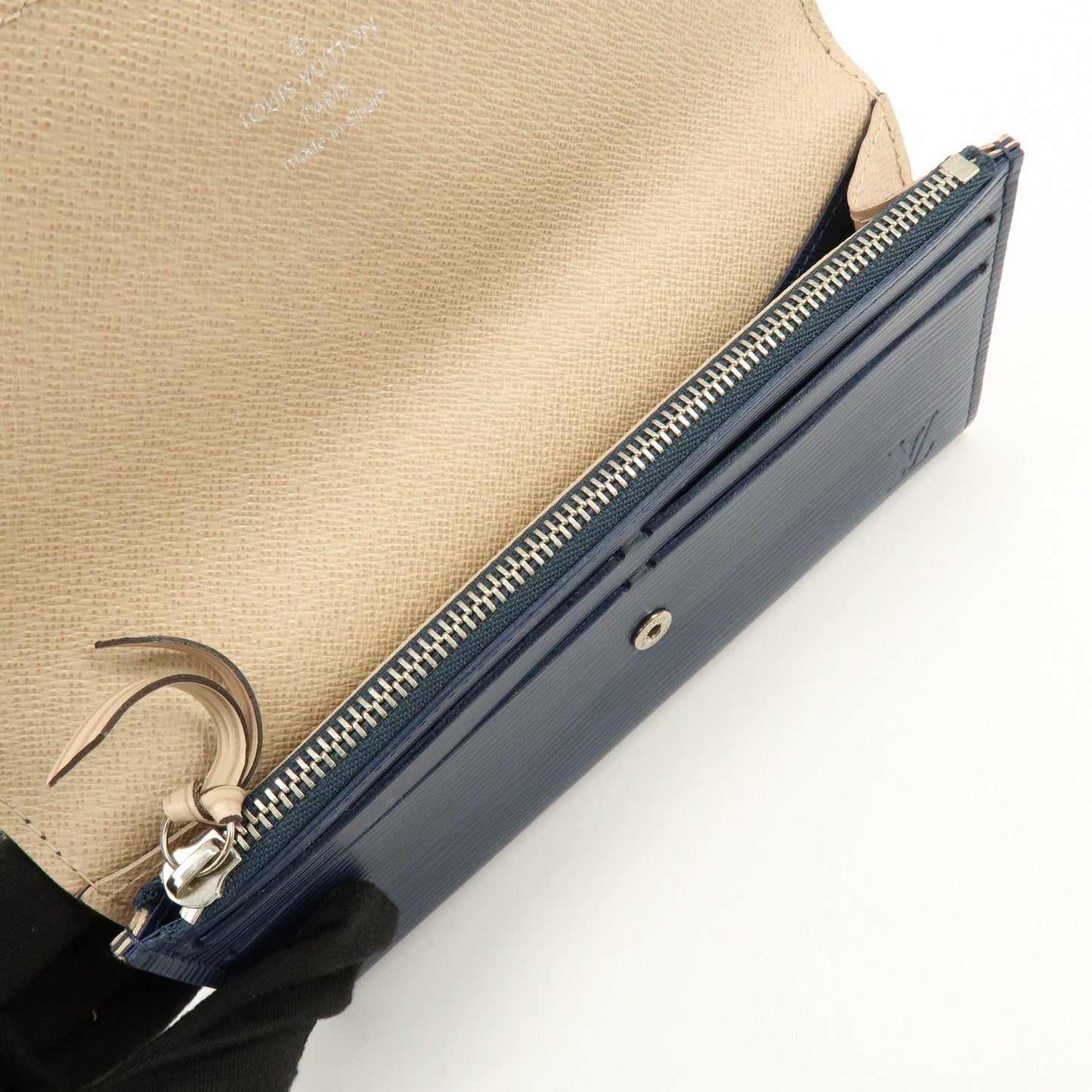 Louis Vuitton Epi Portefeuille Emilie Wallet Indigo Blue M60854【Pre-order】