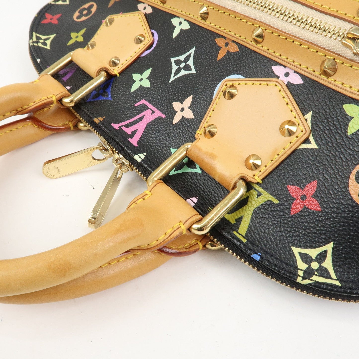 Louis Vuitton Monogram Multicolor Alma Hand Bag Noir M92646【Pre-order】