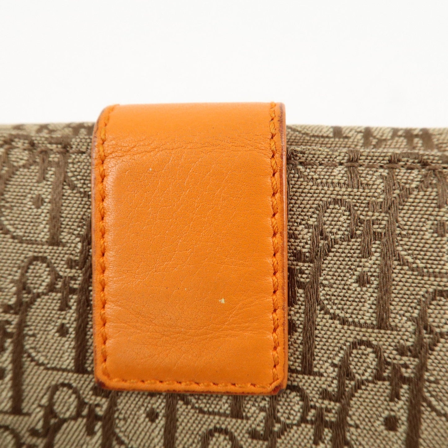 Christian Dior Street Chic Trotter Canvas Leather W Hook Trifold Wallet【Pre-order】