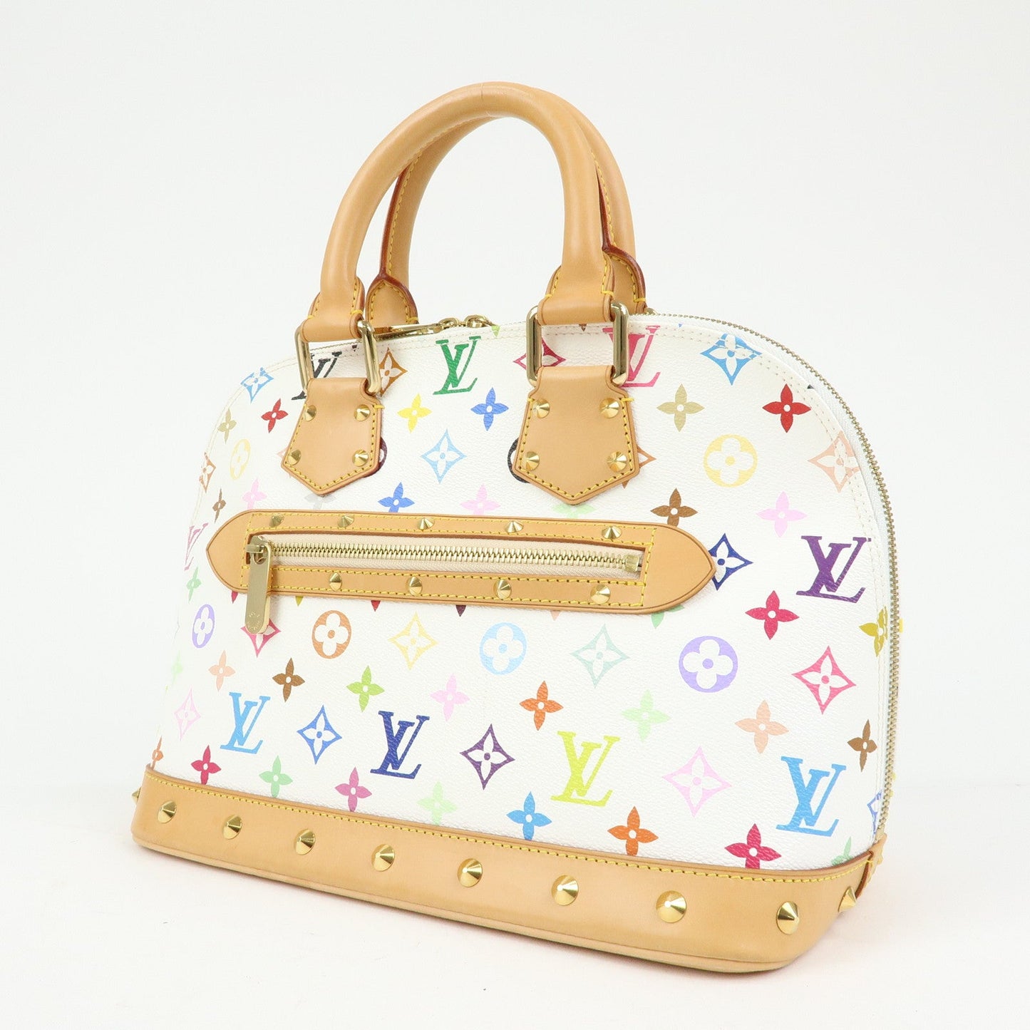 Louis Vuitton Monogram Multicolor Alma PM Hand Bag Blanc M92647【Pre-order】