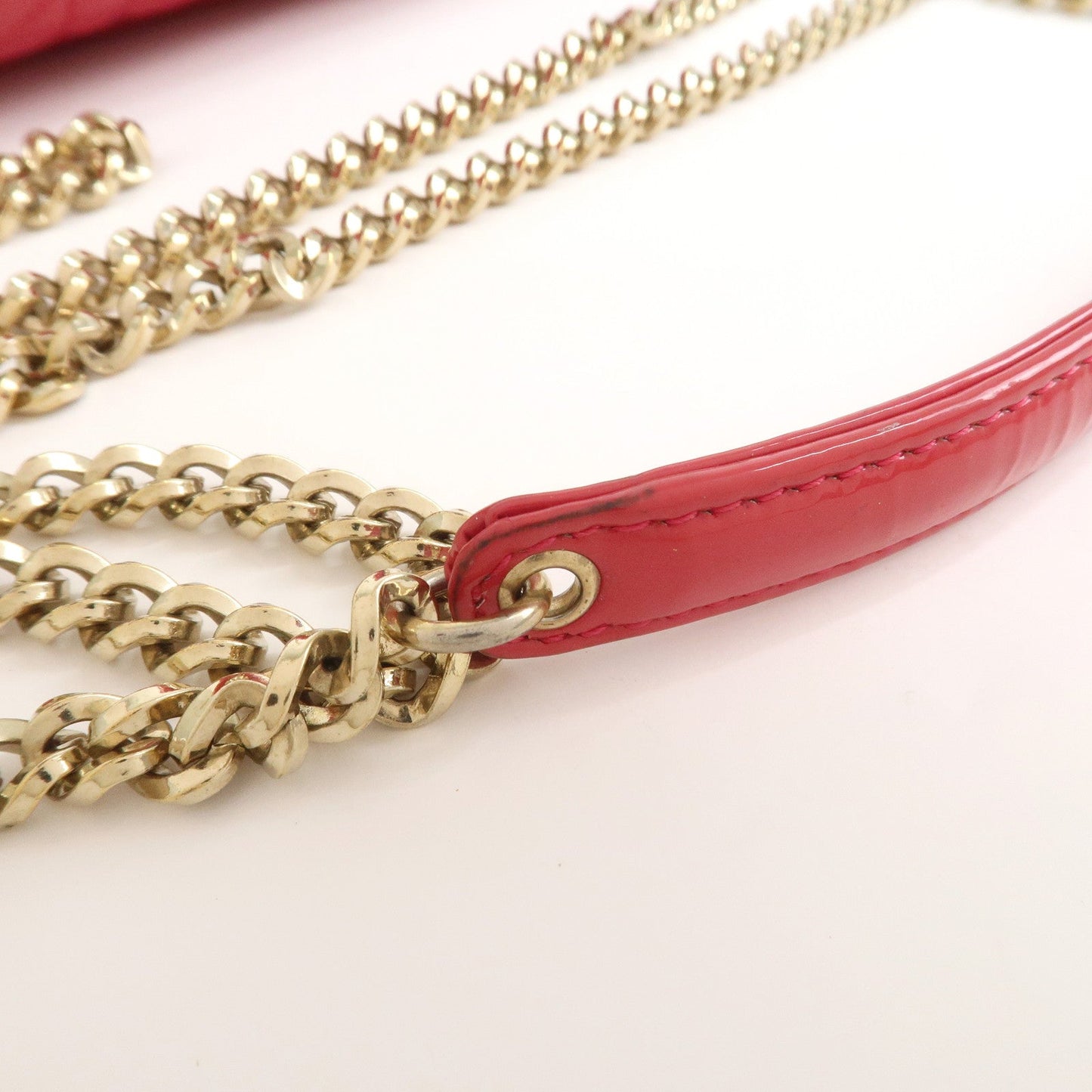 Christian Dior Cannage New Lock Patent Leather Chain Shoulder Bag【Pre-order】