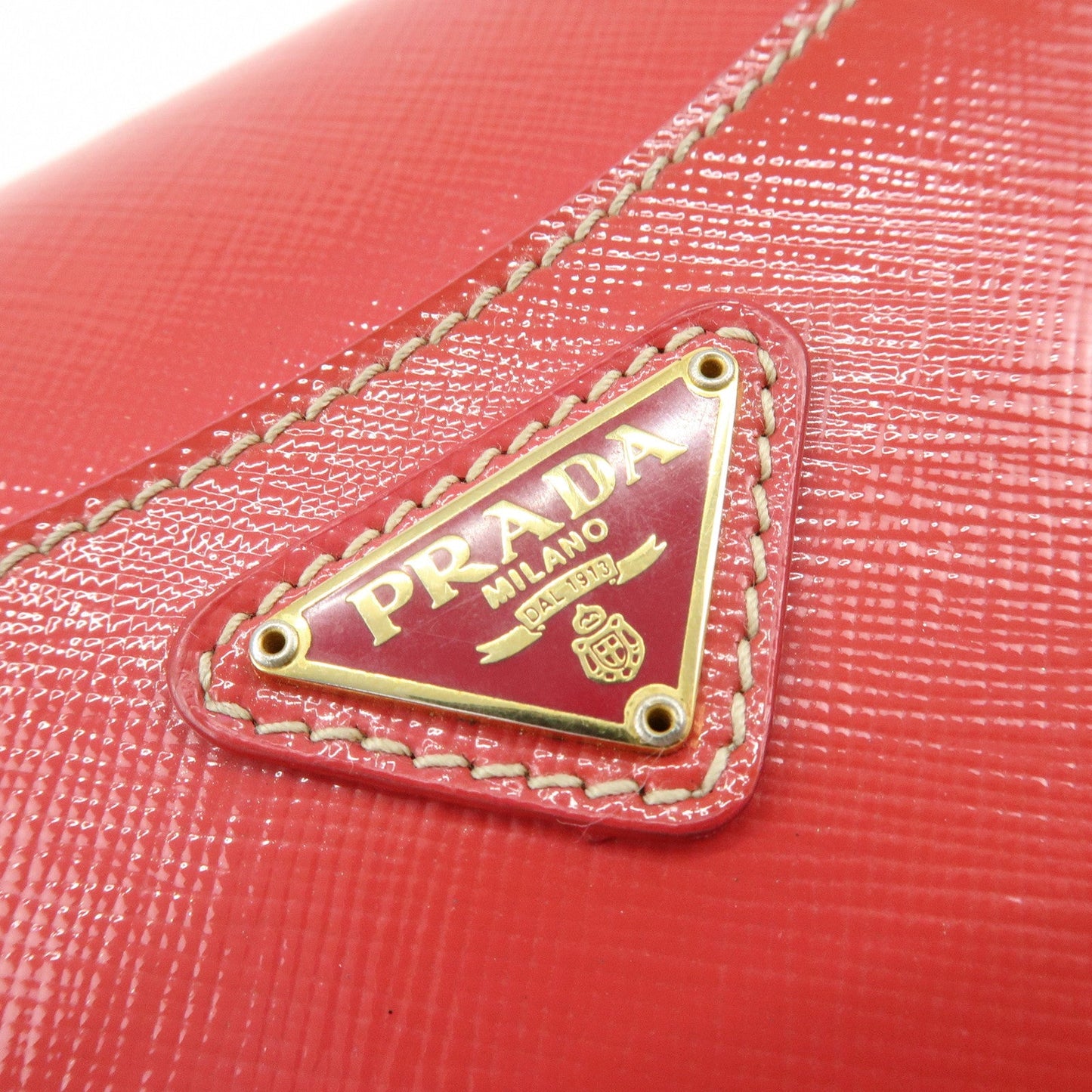 Prada Patent Leather 2Way Shoulder Chain Bag Hand Bag Pink【Pre-order】