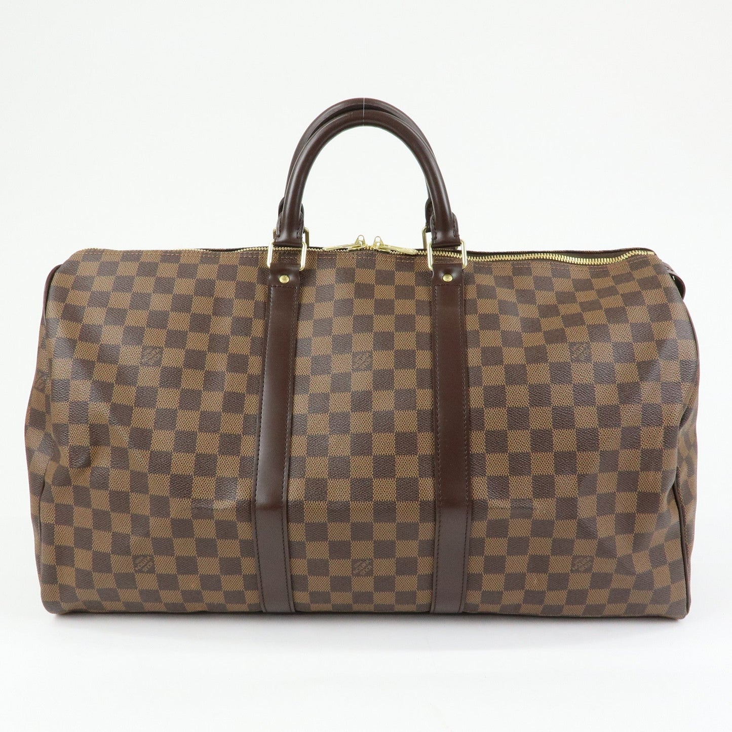 Louis Vuitton Damier Keep All 50 Boston Bag Brown N41427【Pre-order】