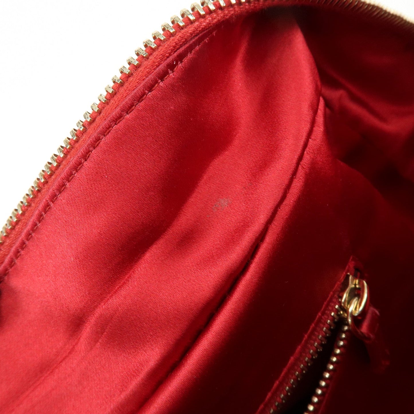 Prada Triangle Logo Saffiano Leather Shoulder Bag Hand Bag Red【Pre-order】