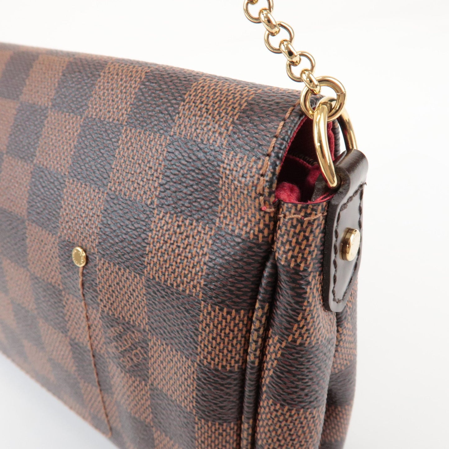 Louis Vuitton Damier Favorite MM Canvas 2Way Shoulder Bag N41129【Pre-order】