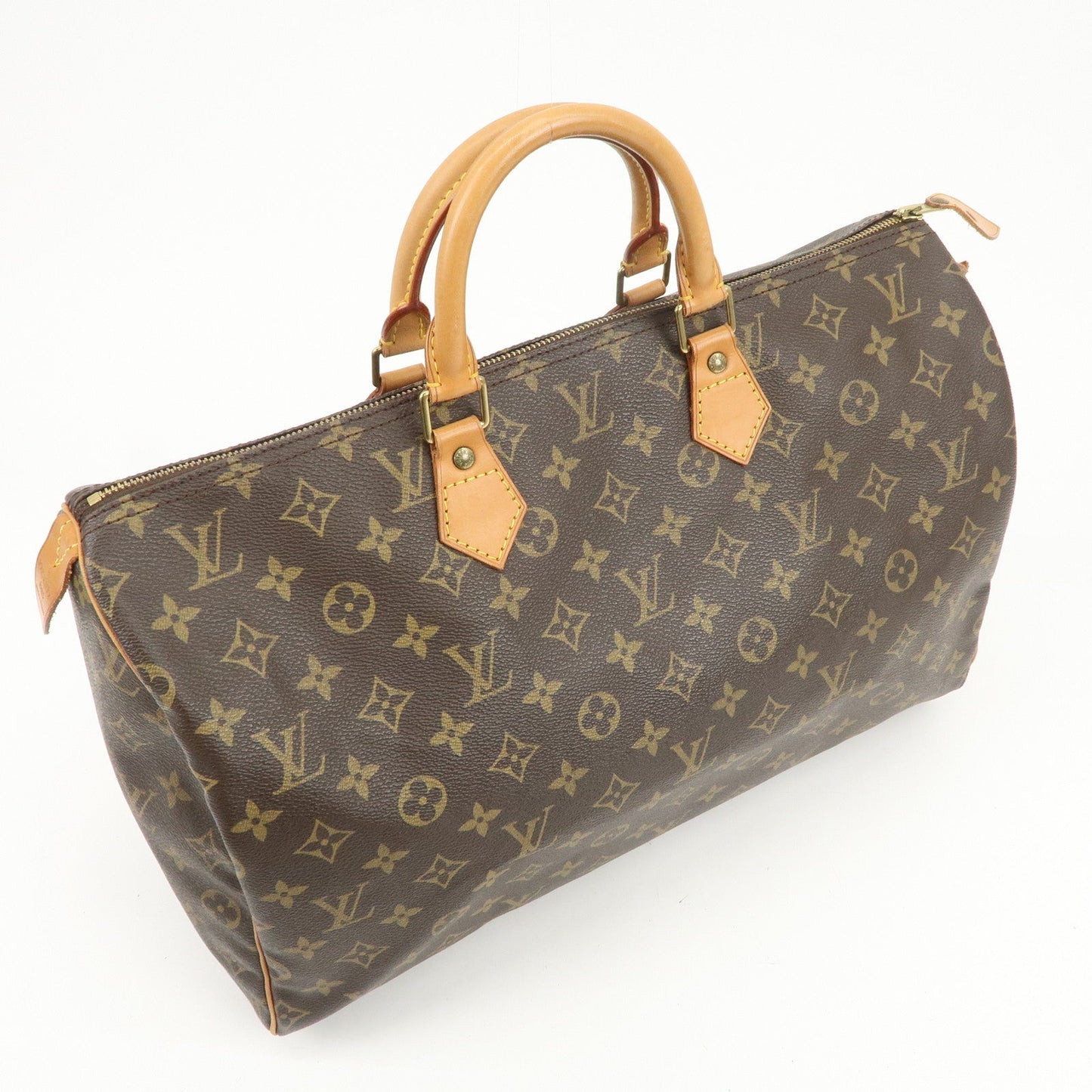 Louis Vuitton Monogram Speedy 40 Hand Bag Boston Bag Brown M41522【Pre-order】