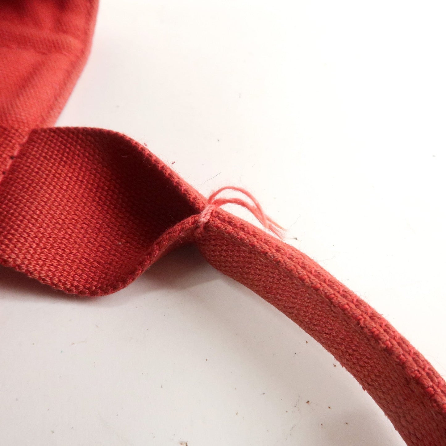 Prada Logo Canapa Mini Canvas Hand Bag Tote Bag Red BN2439【Pre-order】