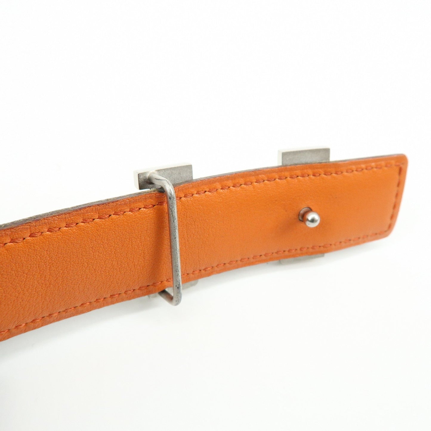 Hermes Leather H Buckle □B Stamped Reversible Constance Belt【Pre-order】