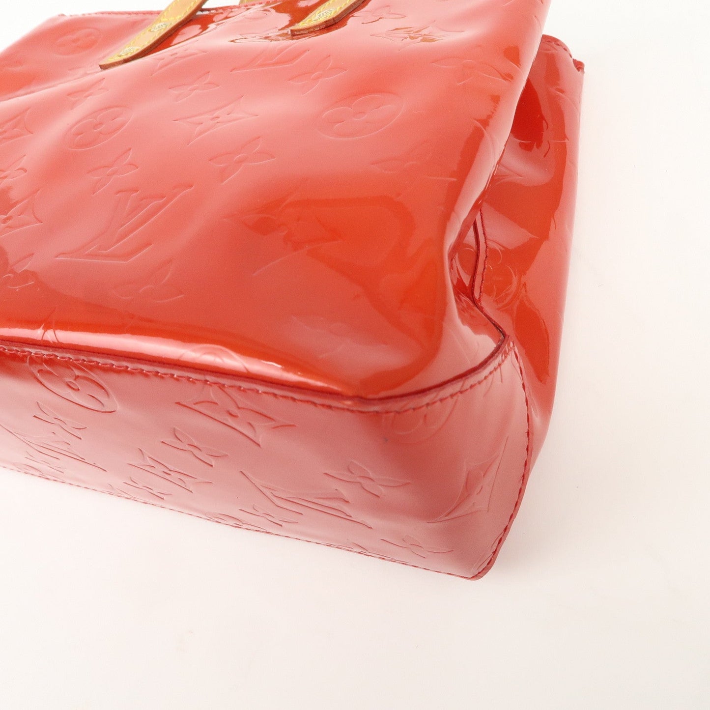 Louis Vuitton Monogram Vernis Lead PM Hand Bag Rouge M91088【Pre-order】
