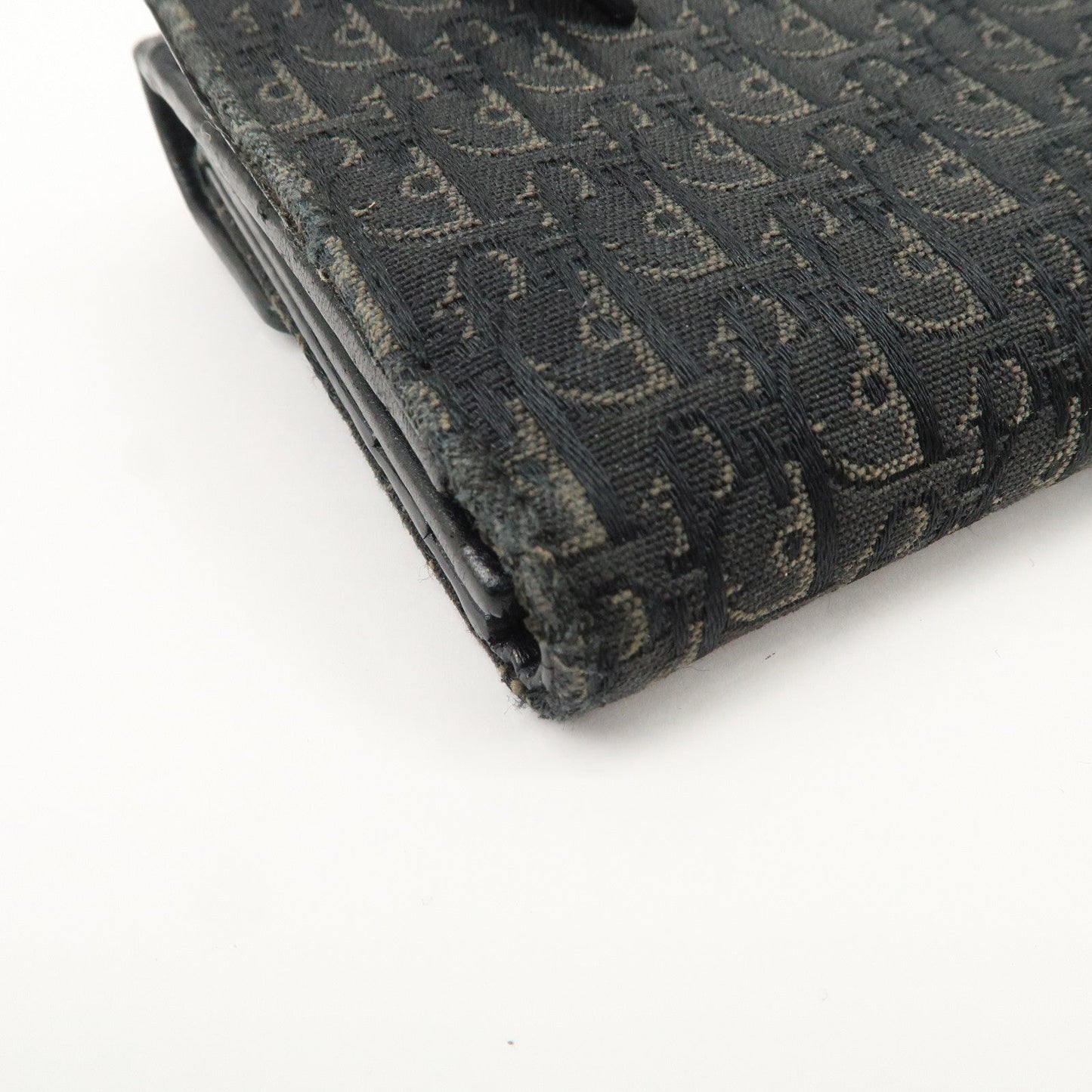 Christian Dior Trotter Leather Canvas Tri-Hold Wallet【Pre-order】