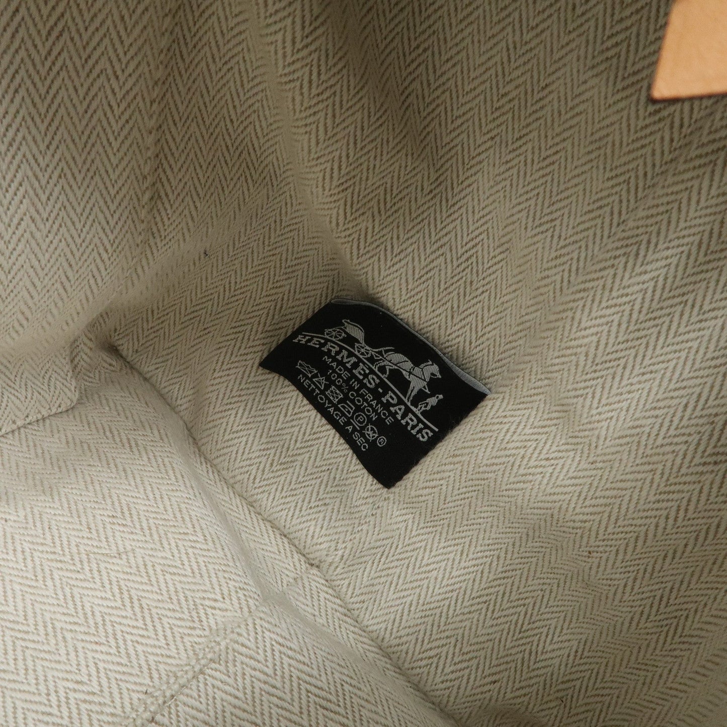 Hermes Bride A Brac GM Canvas Leather Hand Bag Pouch【Pre-order】