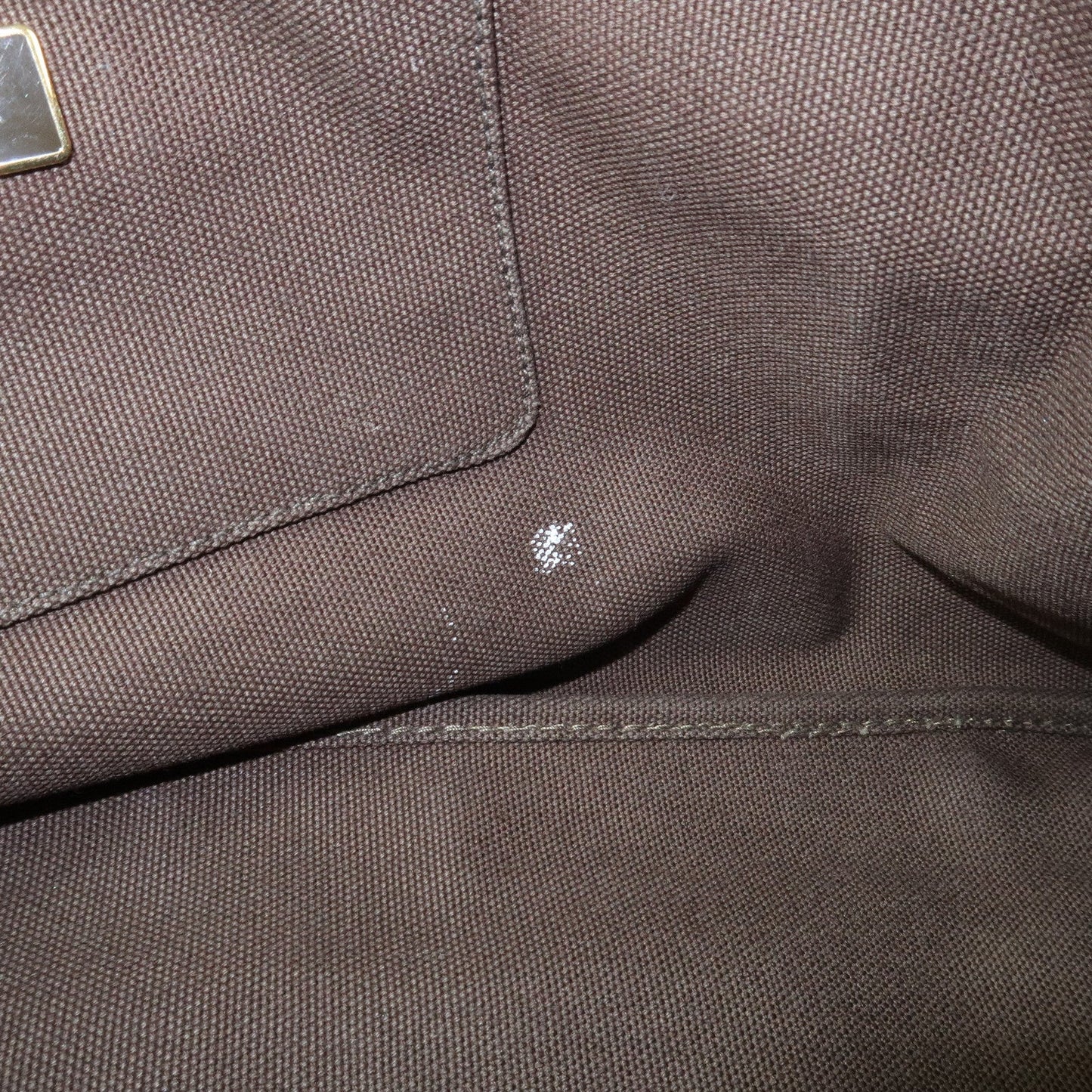 Prada Triangle Logo Canapa Large Tote Hand Bag Bijou Khaki BN1872【Pre-order】