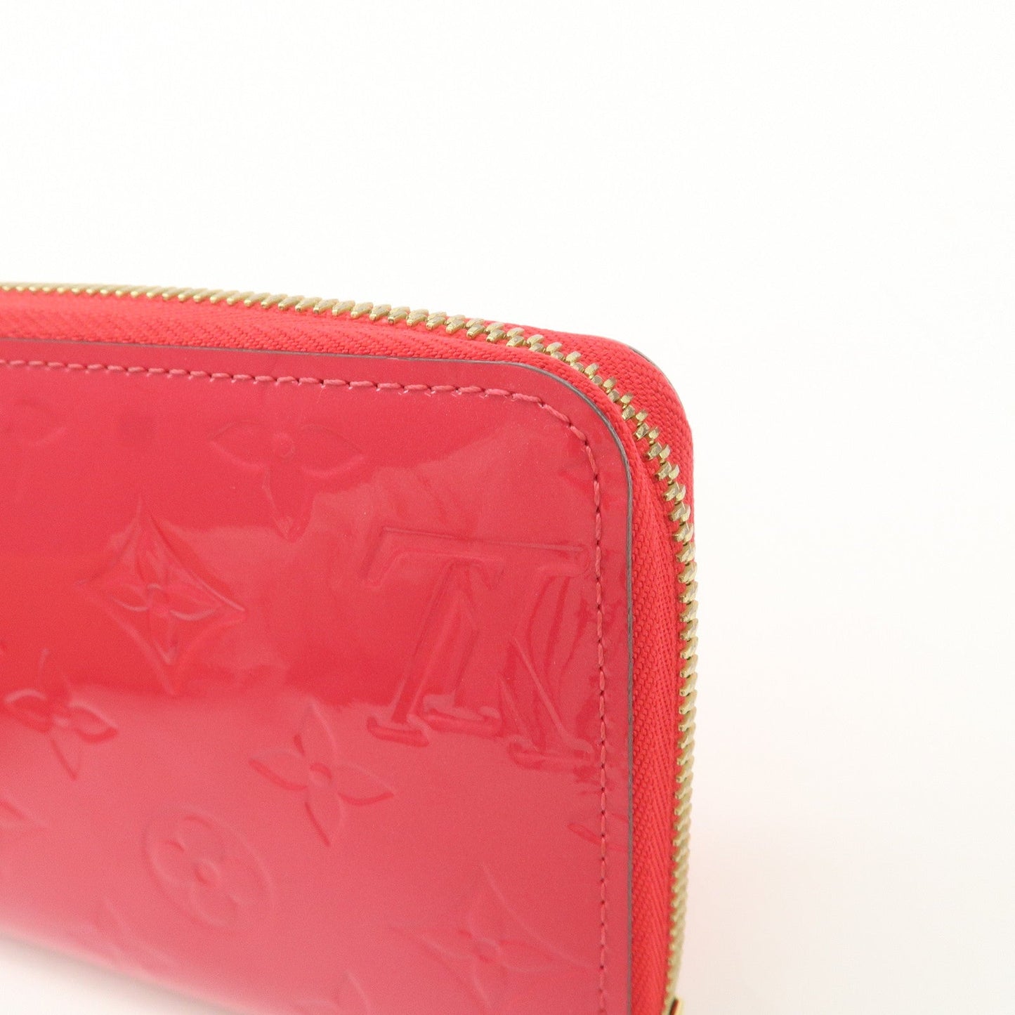 Louis Vuitton Monogram Vernis Round Zippy Wallet Hot Pink M93058【Pre-order】
