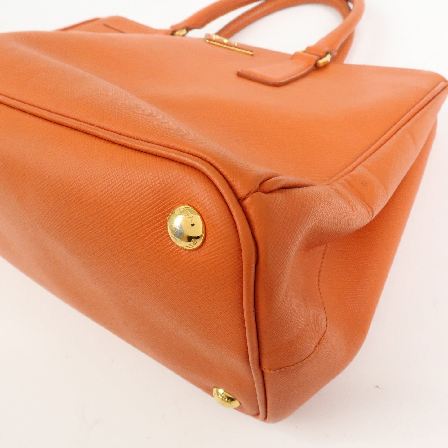 Prada Galleria Saffiano Leather 2Way Bag Orange 1BA274【Pre-order】