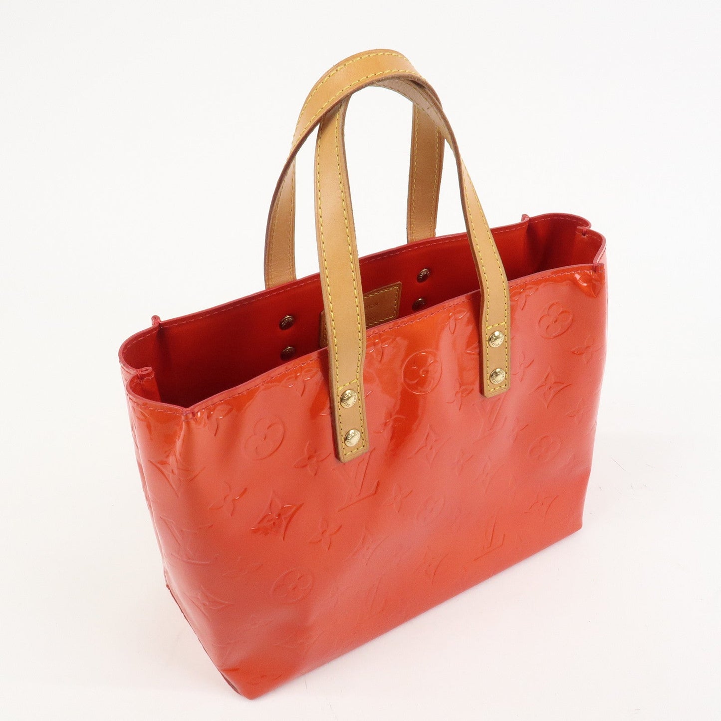 Louis Vuitton Monogram Vernis Lead PM Hand Bag Rouge M91088【Pre-order】