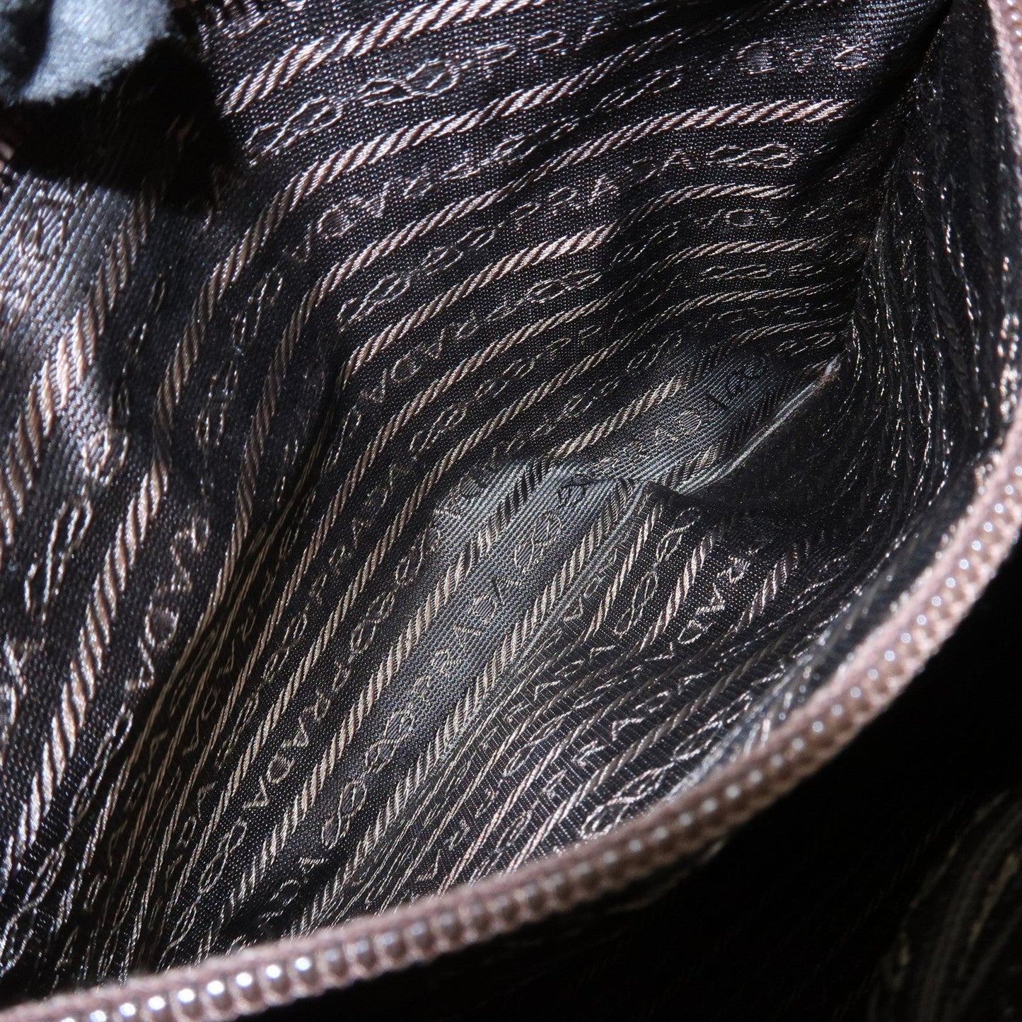 Prada Triangle Logo Nylon Tote Bag Hand Bag Gray【Pre-order】