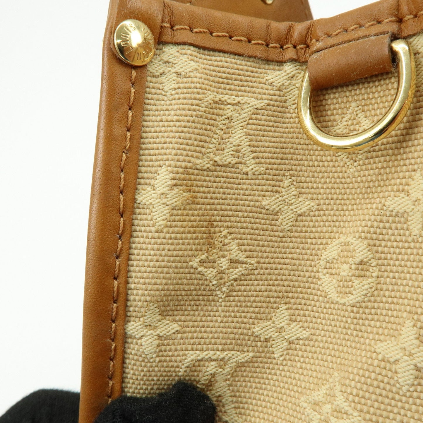 Louis Vuitton Monogram Mini Sac Catherine Hand Bag Beige M92328【Pre-order】