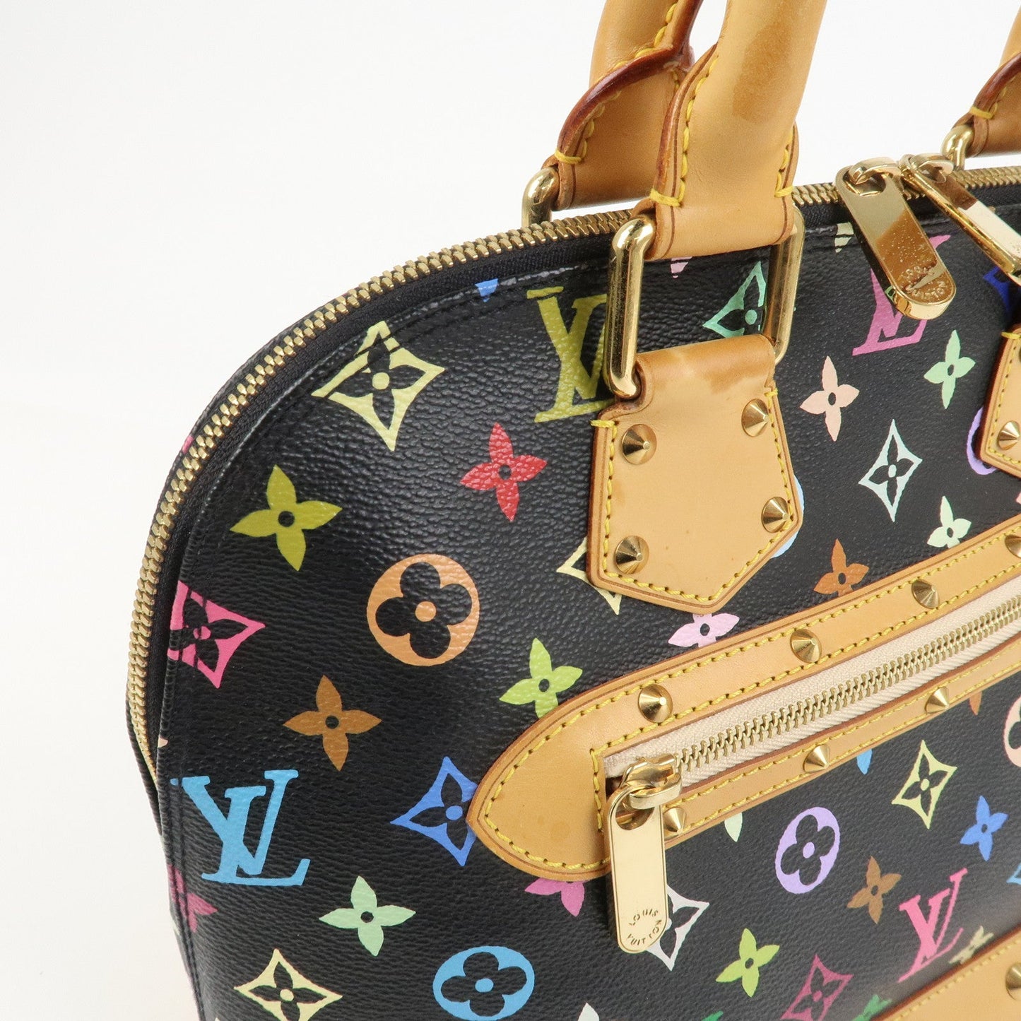 Louis Vuitton Monogram Multicolor Alma Hand Bag Noir M92646【Pre-order】