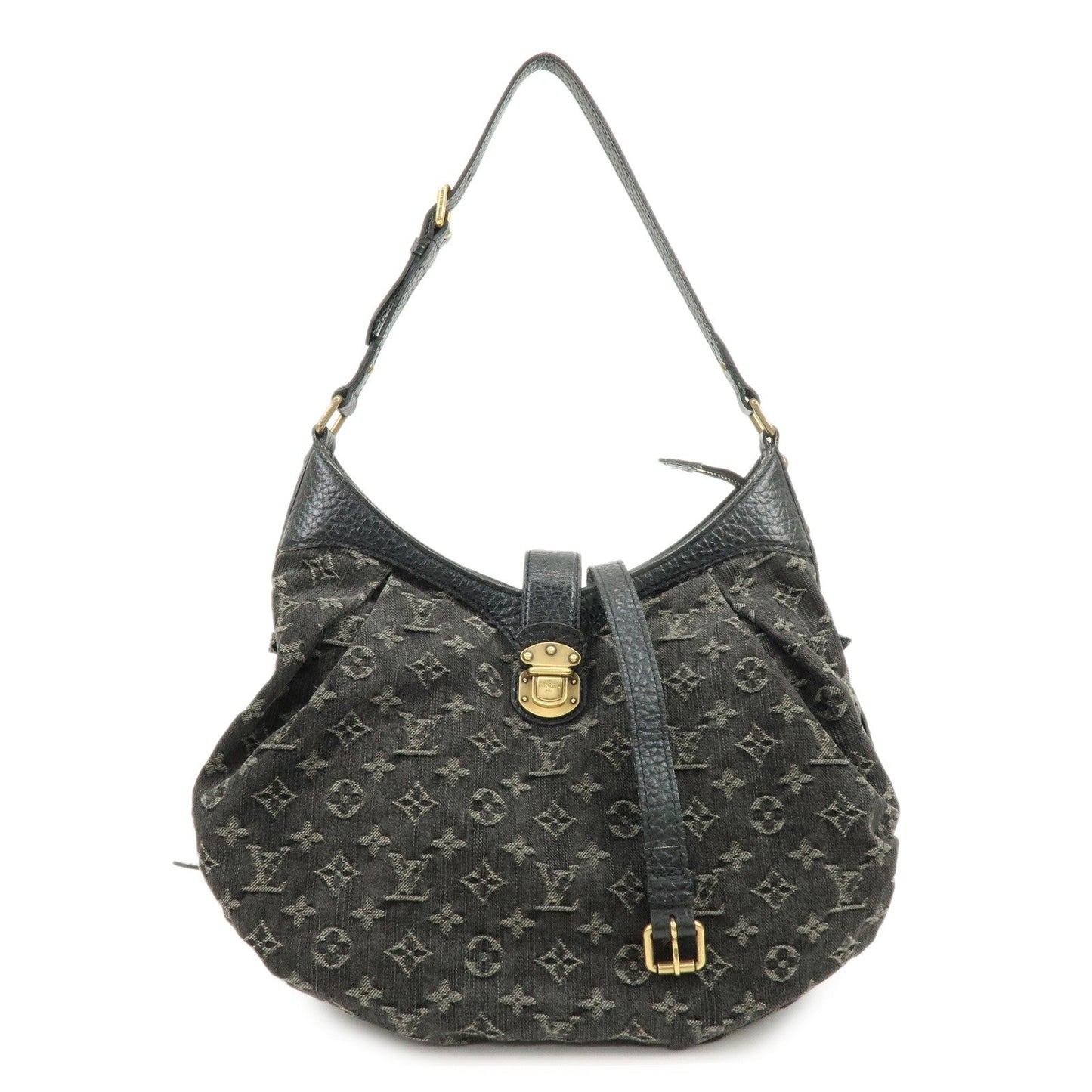 Louis Vuitton Monogram Denim Slightly Shoulder Bag Noir M95835【Pre-order】