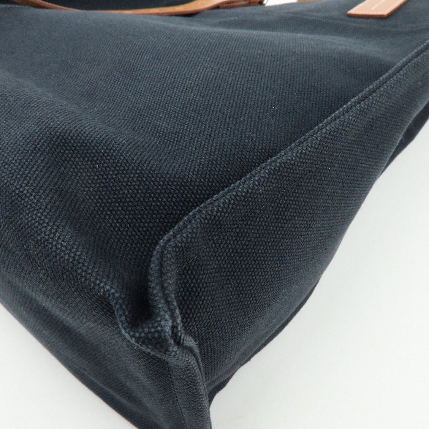 Hermes Étrivière 41 Veau Tadelakt Toile Goéland Canvas Tote Bag【Pre-order】