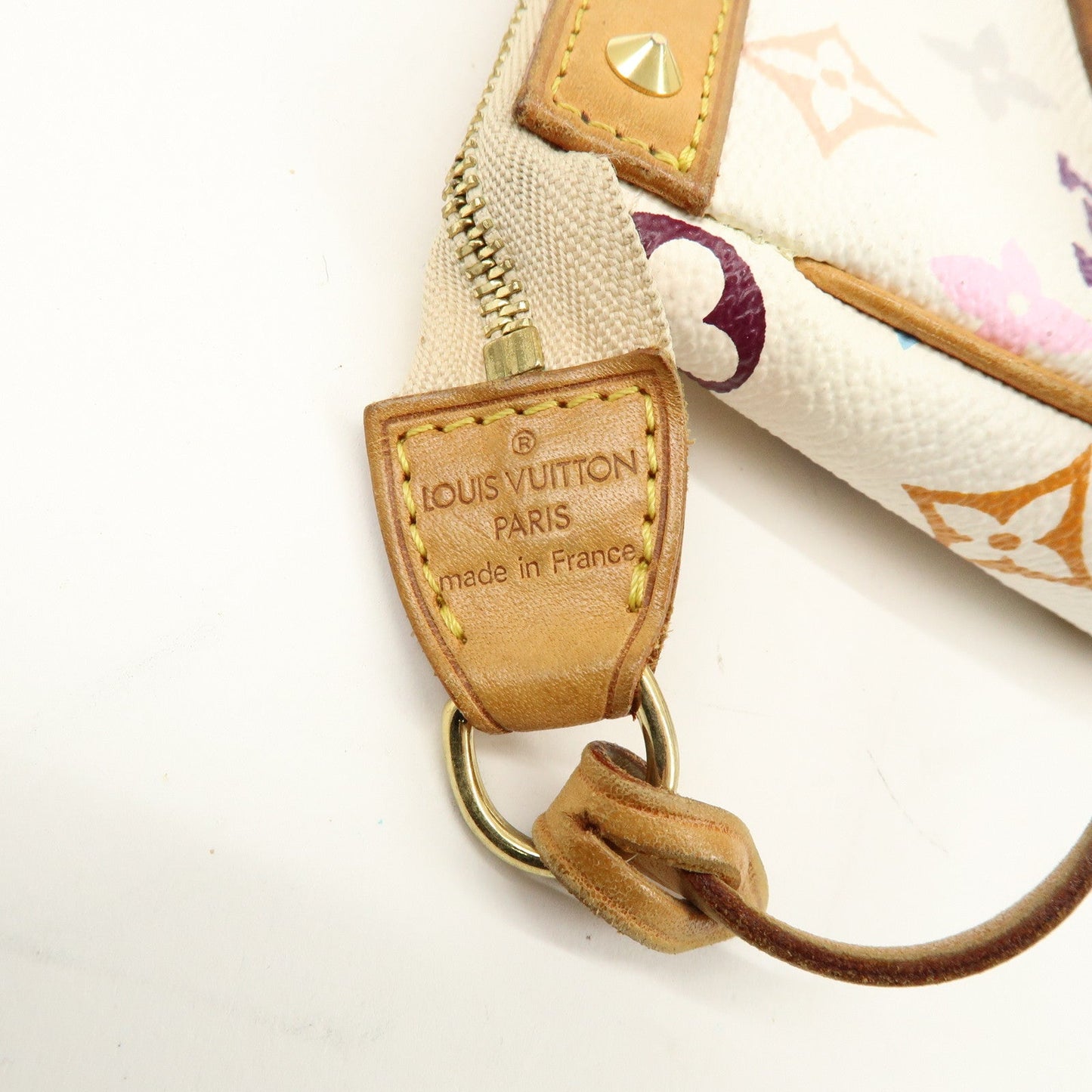 Louis Vuitton Monogram Multicolor Pochette Accessoires Blanc M92649【Pre-order】