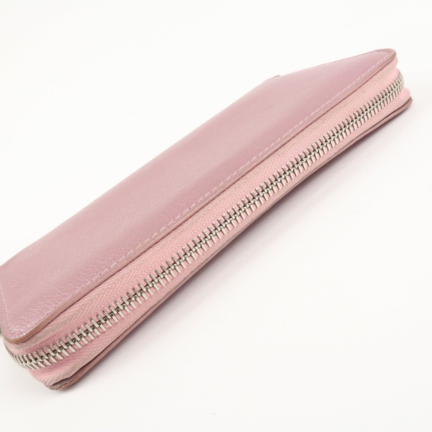 Louis Vuitton Calf Leather Zippy Lock Me Wallet Crystal Rose M69812【Pre-order】
