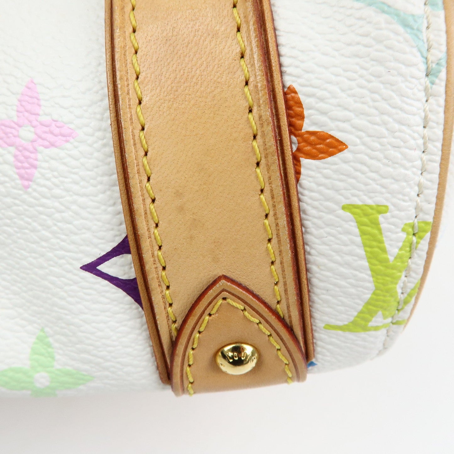 Louis Vuitton Monogram Multicolor Priscilla Hand Bag Blanc M40096【Pre-order】