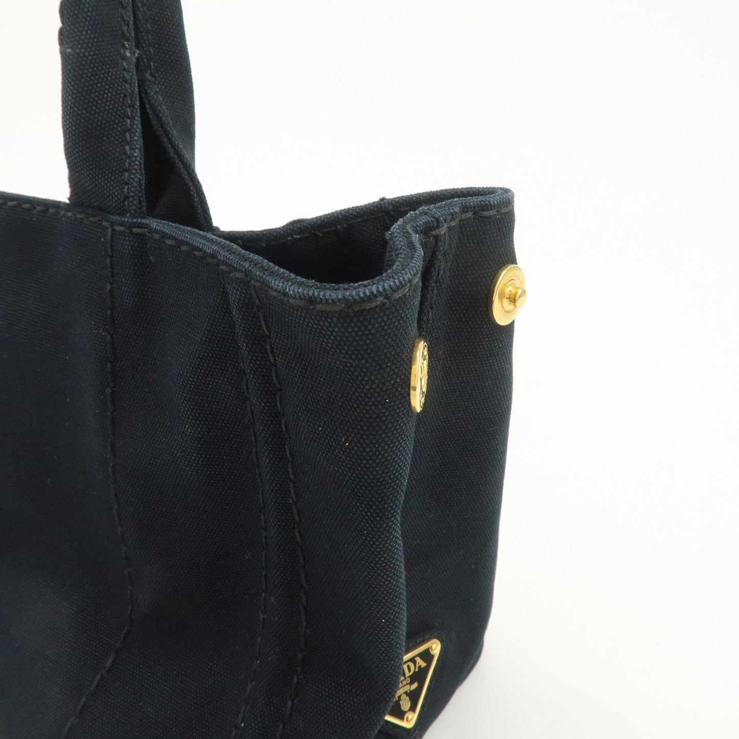 Prada Logo Canapa Mini Canvas 2Way Bag Hand Bag Shoulder Bag 1BG439【Pre-order】