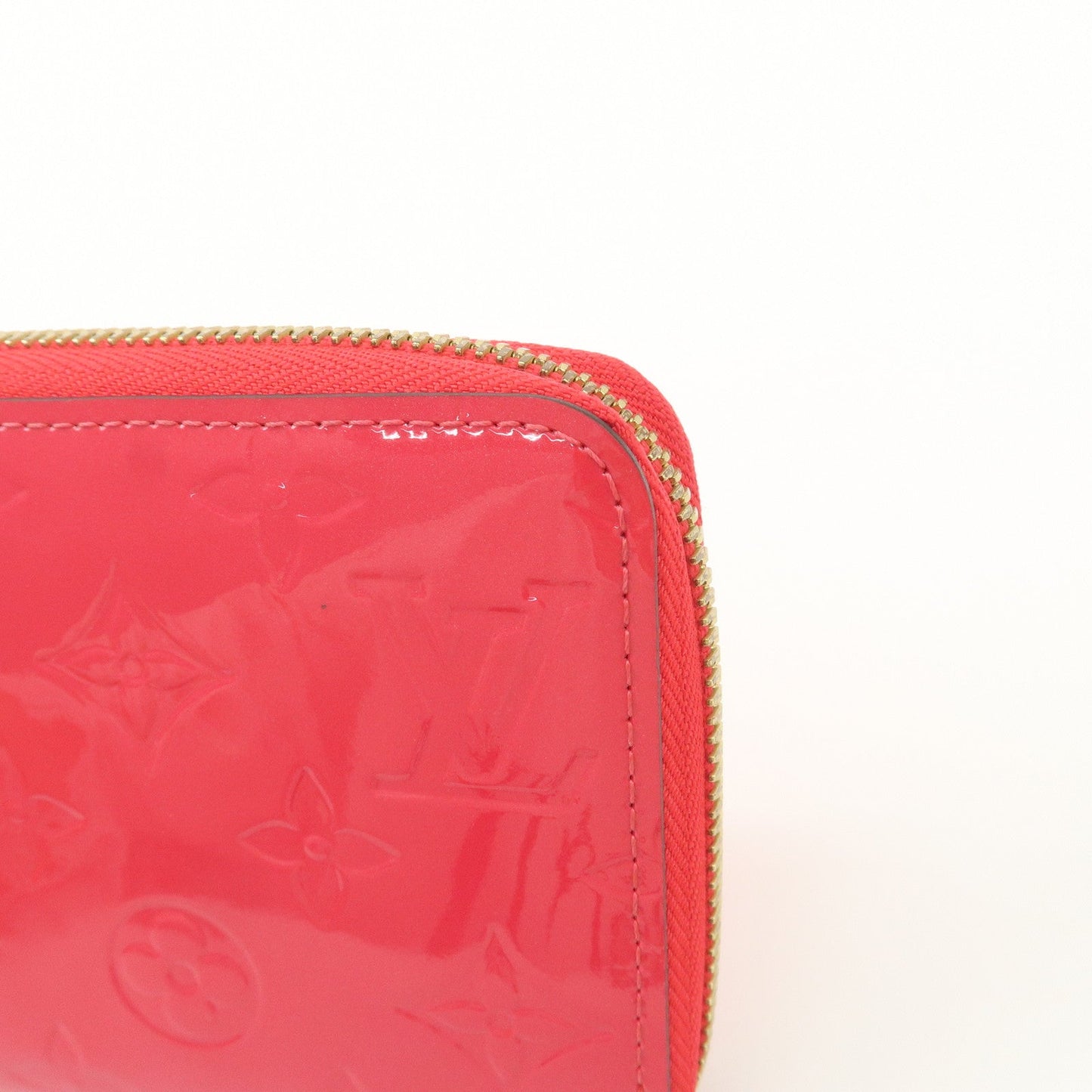 Louis Vuitton Monogram Vernis Round Zippy Wallet Hot Pink M93058【Pre-order】