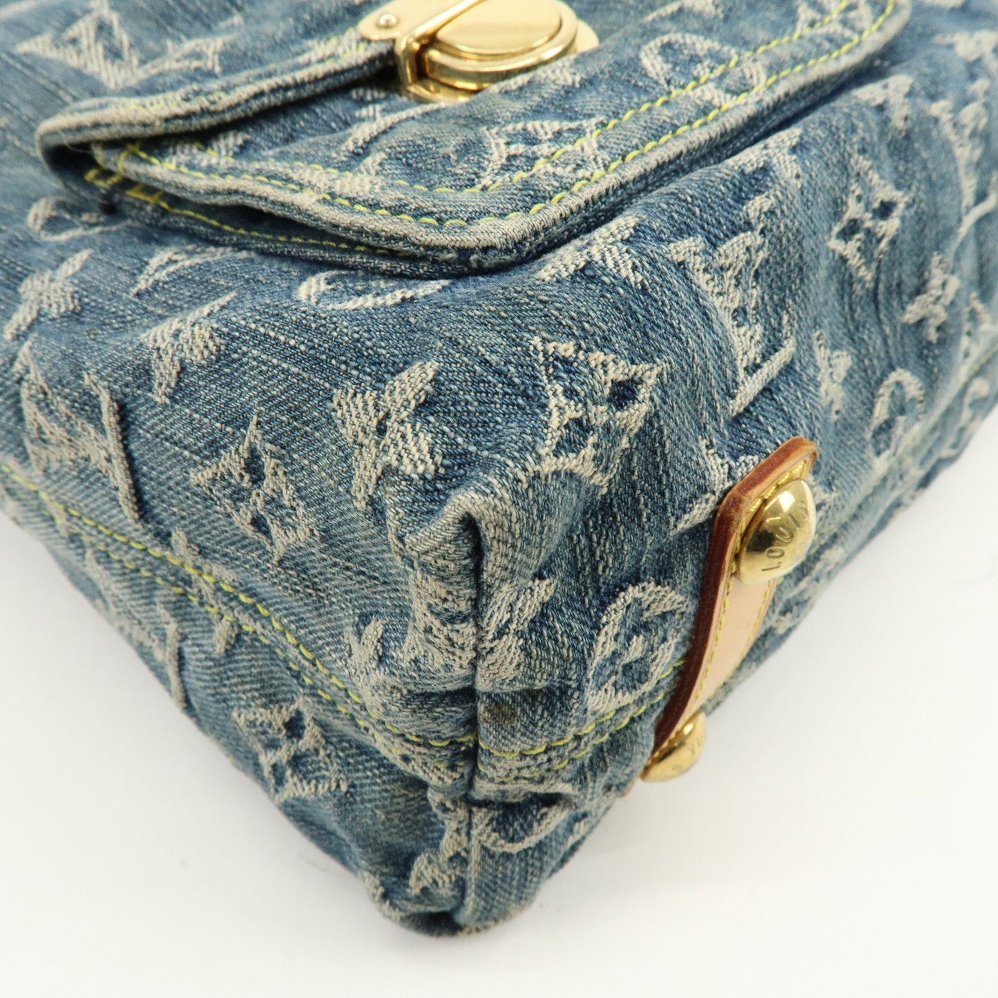 Louis Vuitton Monogram Denim Baggy GM Shoulder Bag Blue M95048【Pre-order】