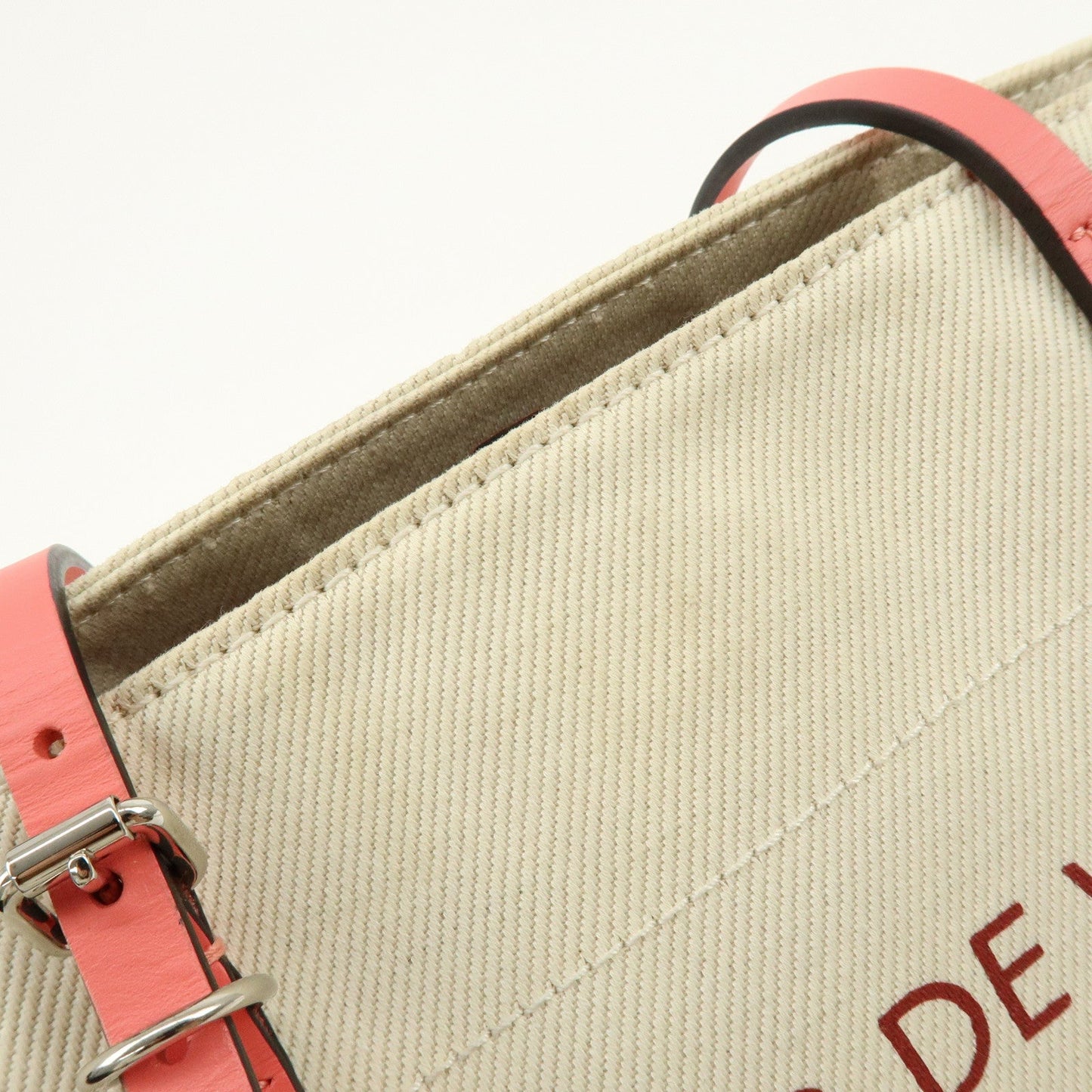 Louis Vuitton Canvas Leather Cabas PM Hand Bag Corail M94505【Pre-order】