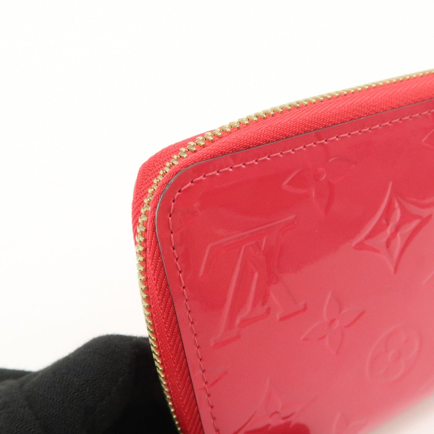 Louis Vuitton Monogram Vernis Round Zippy Wallet Hot Pink M93058【Pre-order】