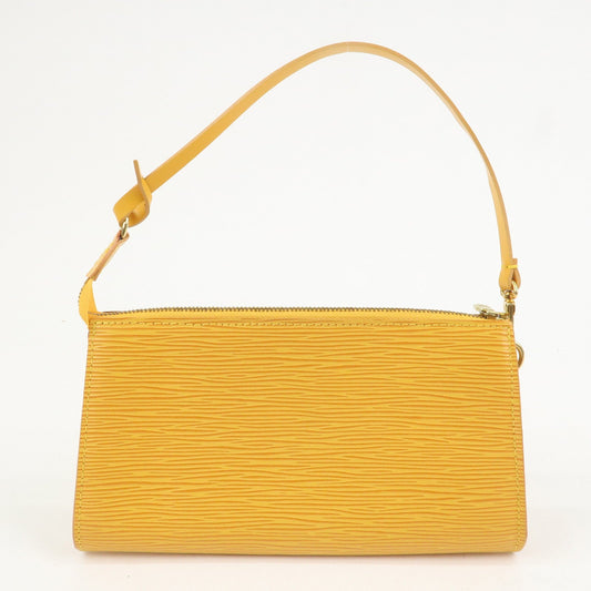 Louis Vuitton Epi Pochette Accessoires Pouch Tassili Yellow M52959【Pre-order】