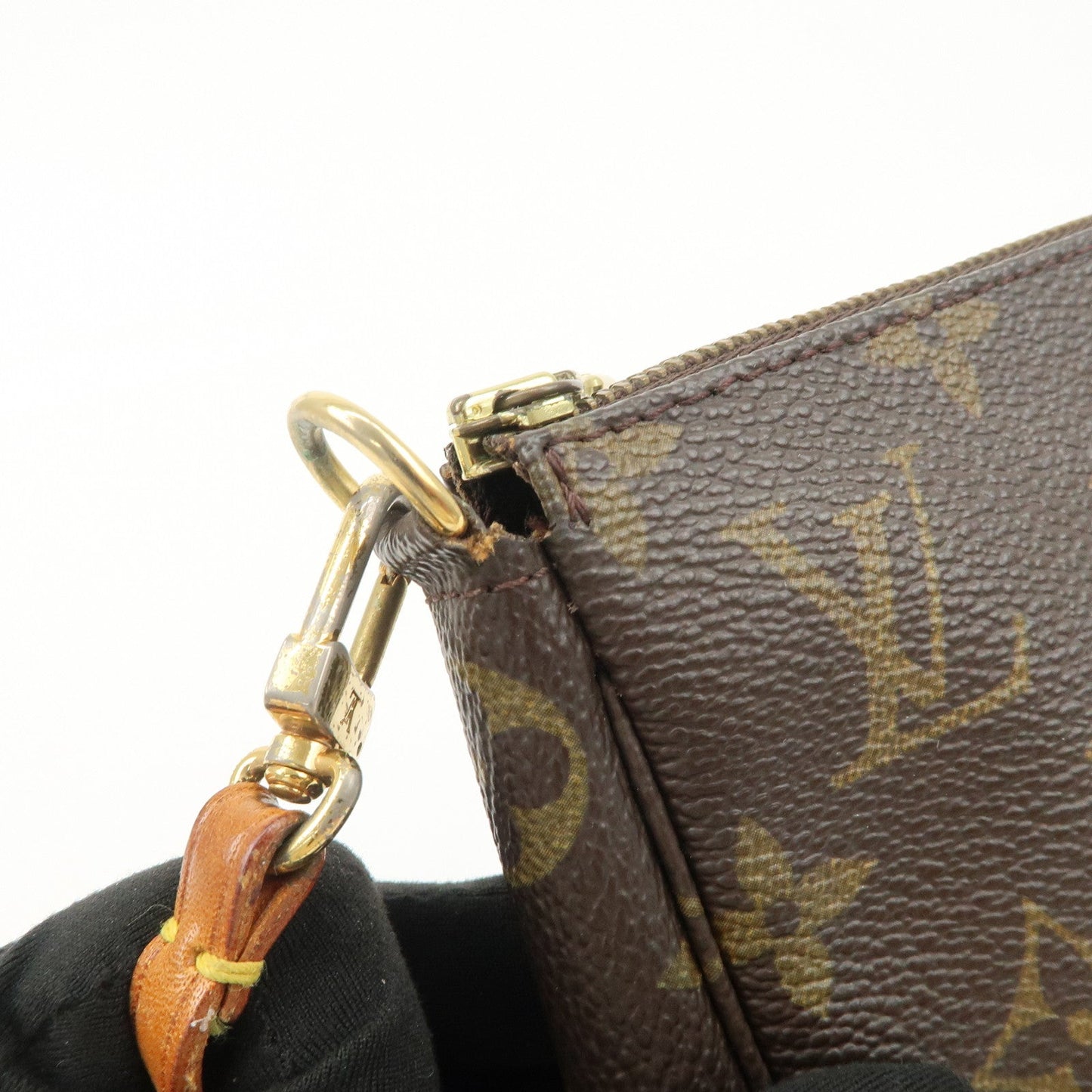 Louis Vuitton Monogram Pochette Accessoires Hand Bag Brown M51980【Pre-order】