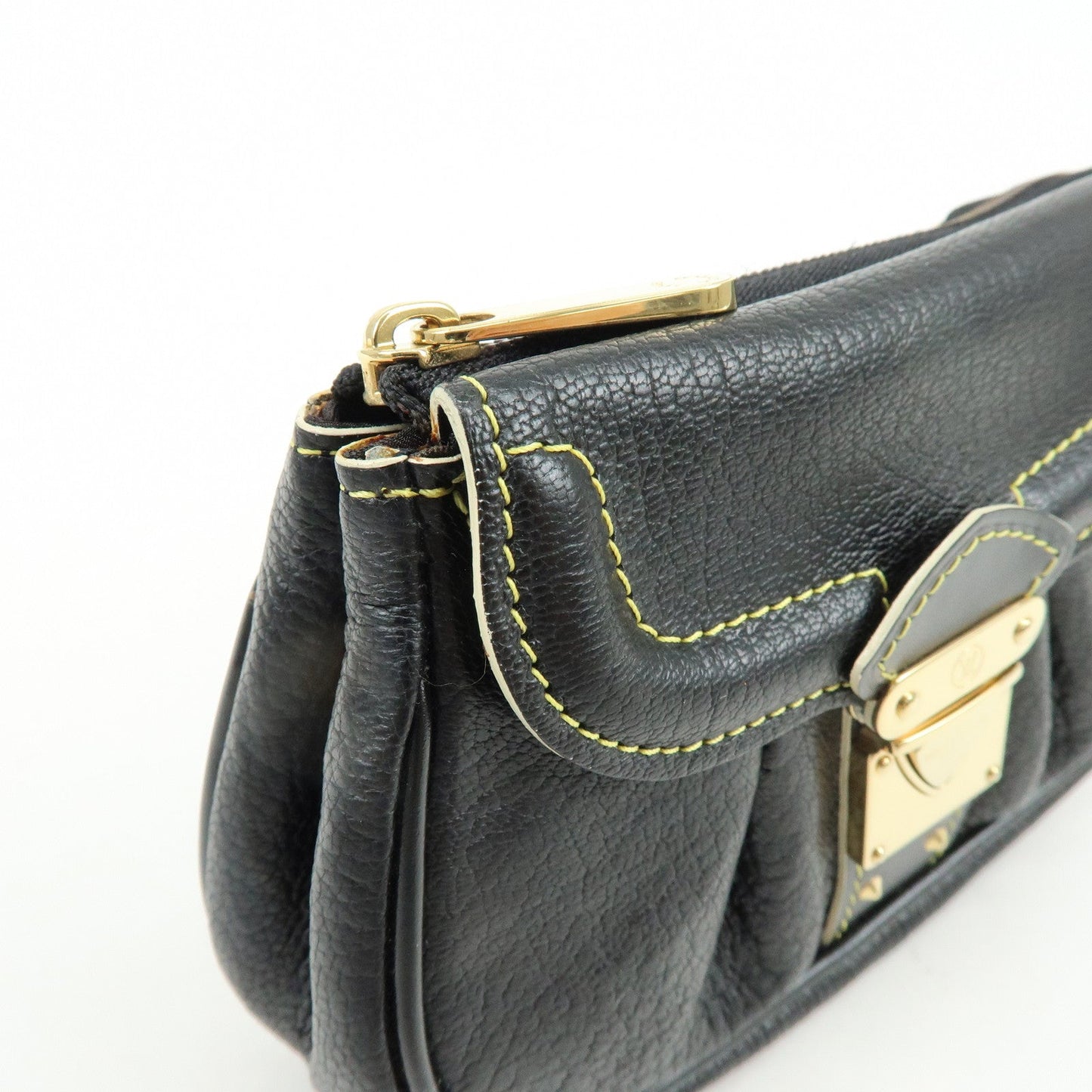 Louis Vuitton Suhari Mignon Leather Pouch Noir Black M91780【Pre-order】