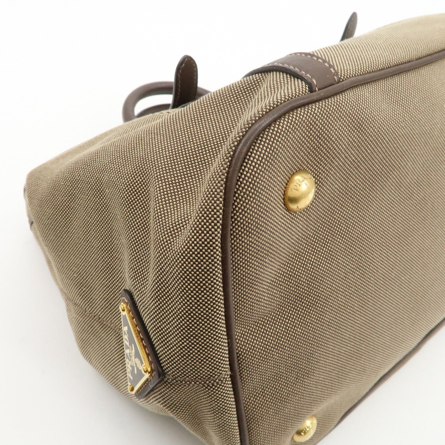 Prada Jaguard Canvas Leather 2Way Tote Bag Shoulder Bag BN1841【Pre-order】